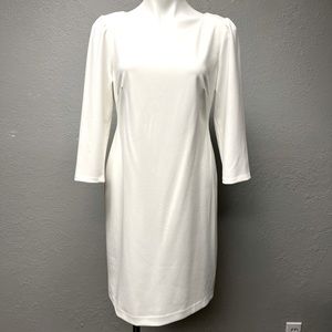 VINCE CAMUTO White Dress Size Medium